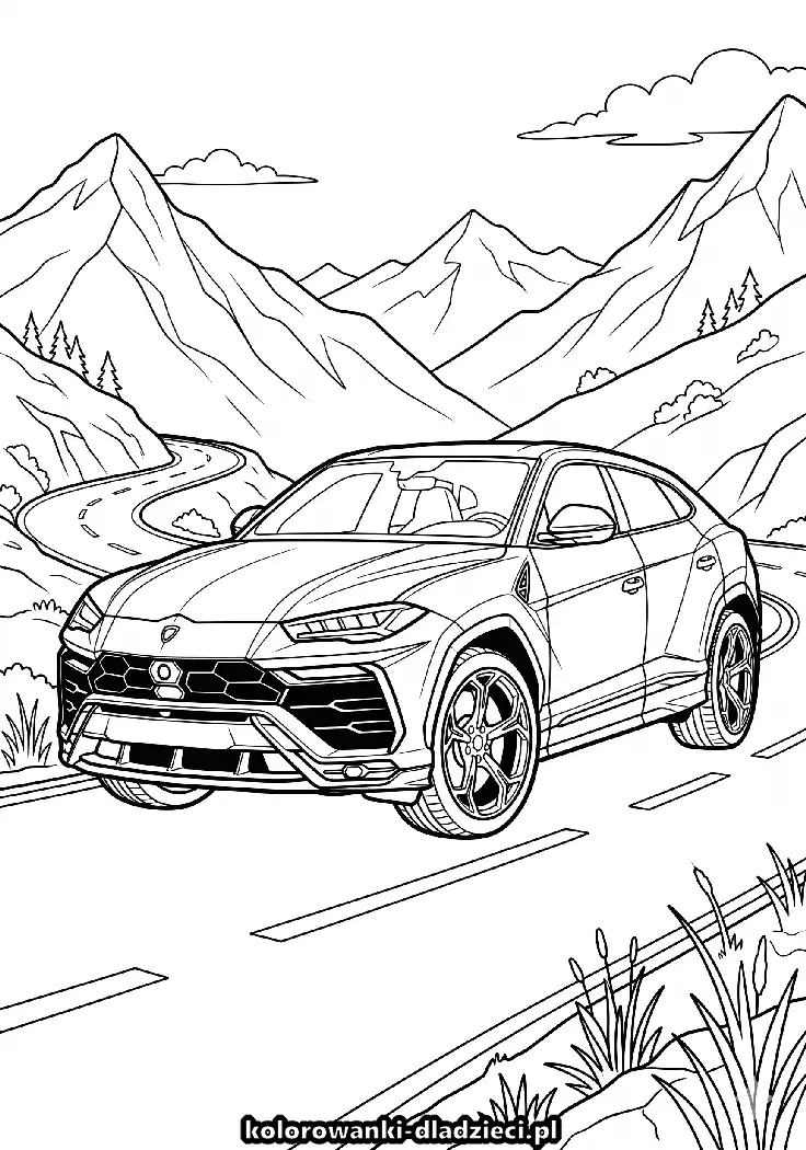 Lamborghini dla przedszkolaków