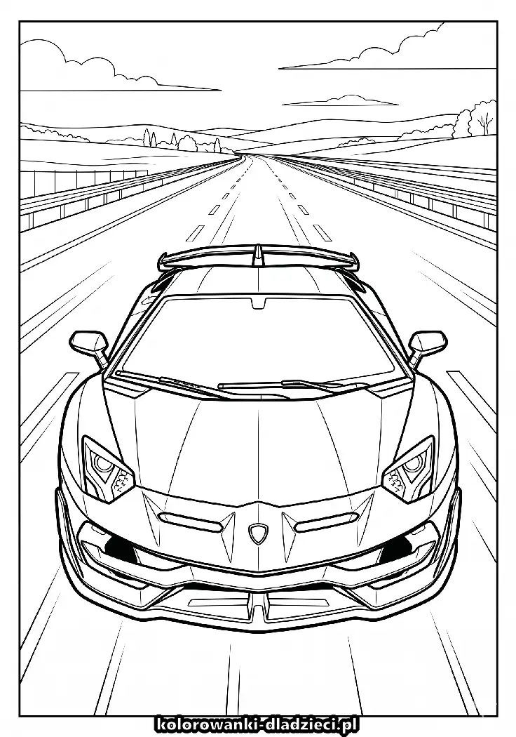 Lamborghini do wydruku w domu