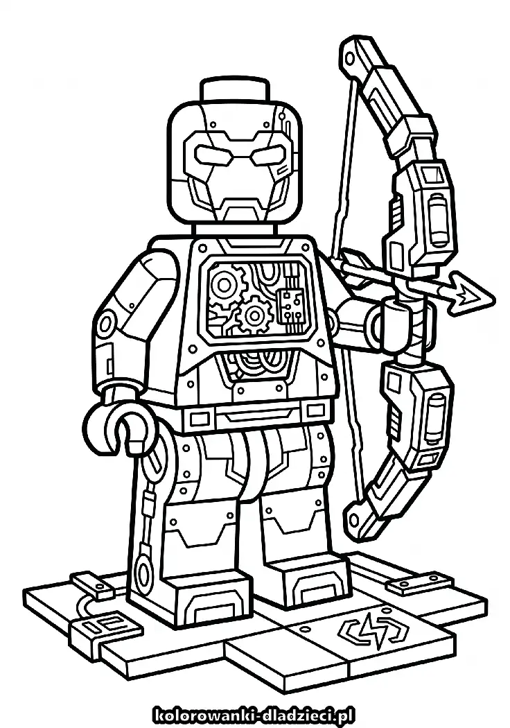 Ninjago do druku dla starszych dzieci