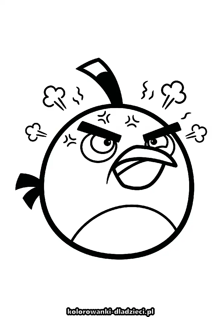 Angry birds na zajęcia plastyczne