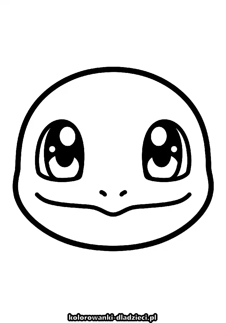 Rysunek do kolorowania squirtle